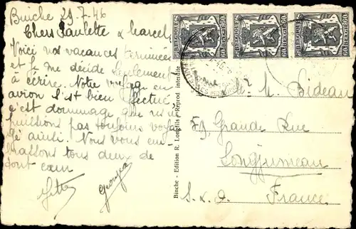 Ak Binche Wallonien Hennegau, Gare exterieure