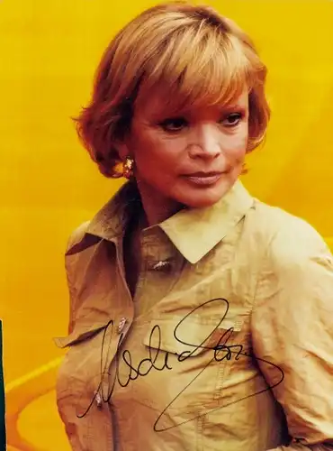 Ak Schauspielerin Uschi Glas, Portrait, Autogramm