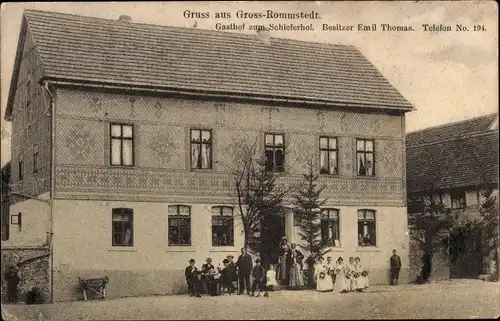 Ak Großromstedt Bad Sulza in Thüringen, Gasthof zum Schieferhof