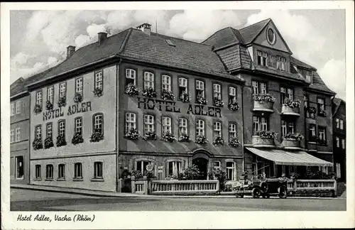 Ak Vacha in der Rhön Thüringen, Hotel Adler