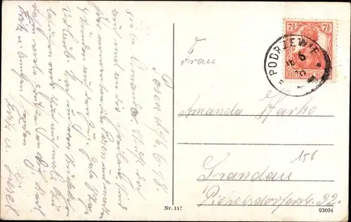 Ak Poznań Posen, Trainkaserne