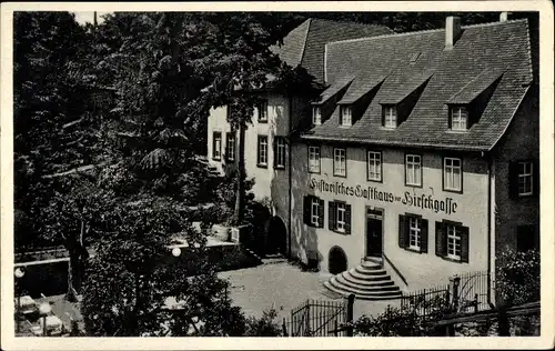 Ak Heidelberg am Neckar, Historisches Gasthaus zur Hirschgasse