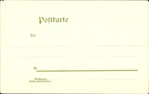 Wappen Passepartout Ak See, bei Köln?, Villa Hoffmeister