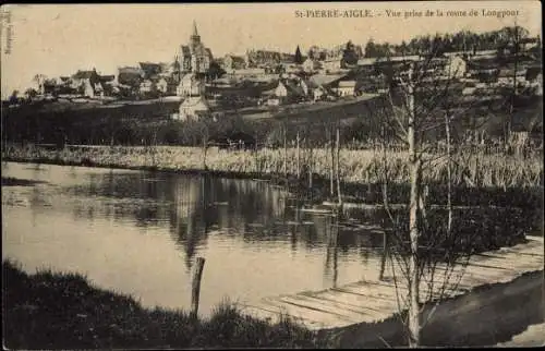 Ak Saint-Pierre Aigle Aisne, Panorama