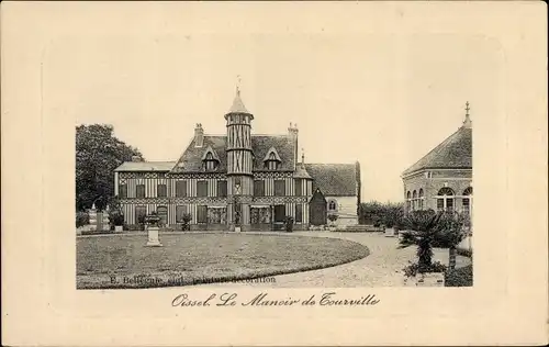 Ak Oissel Seine Maritime, Le Manoir de Tourville