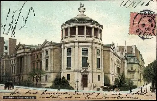 Postkarte Paris XVI Passy, Guimet Museum