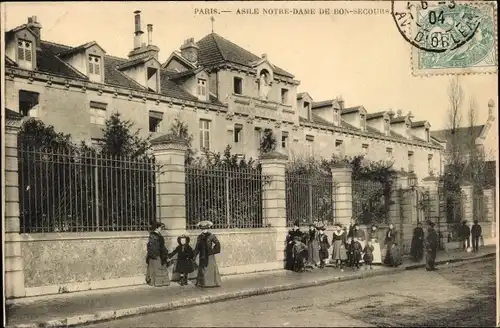 Ak Paris XIV Observatorium, Asyl Notre Dame de Bon-Secours