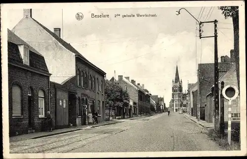 Ak Boezinge Westflandern, 2. Teil Wervikstraat