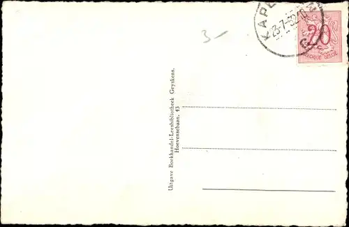 Ak Cappellen Kapellen Flandern Antwerpen, Statiestraat