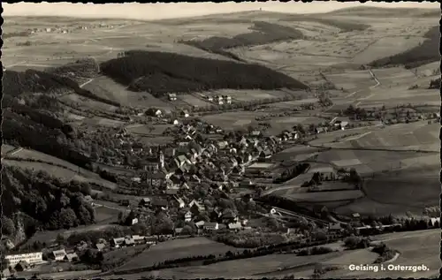 Ak Geising Altenberg im Erzgebirge, Panorama