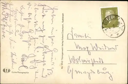 Ak Masserberg in Thüringen, Panorama