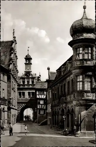 Ak Marktbreit am Main Unterfranken, Maintor