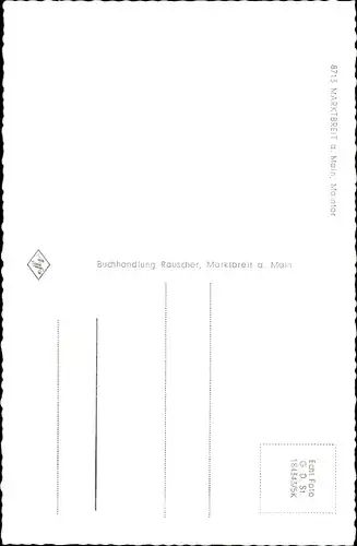Ak Marktbreit am Main Unterfranken, Maintor