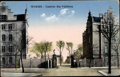 Ak Worms, Kaserne Vallières, Eingangstor