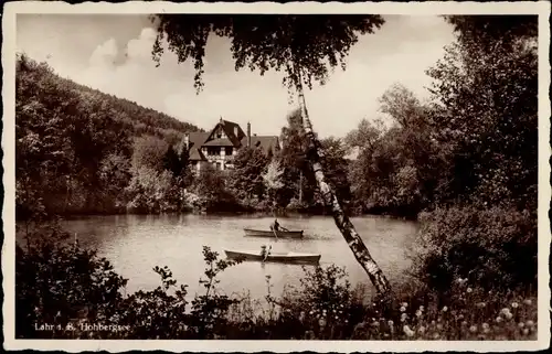 Ak Lahr im Schwarzwald Baden, Hohbergsee