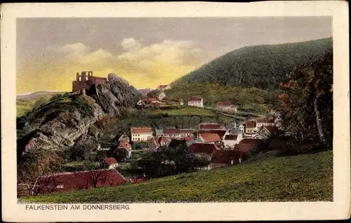 Ak Falkenstein am Donnersberg Pfalz, Panorama