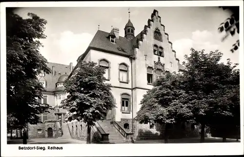 Ak Betzdorf an der Sieg, Rathaus