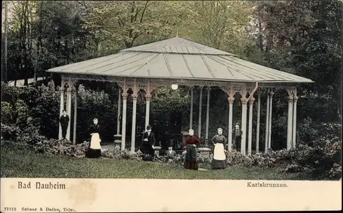 Ak Bad Nauheim in Hessen, Karlsbrunnen