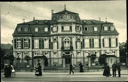 Ak Düsseldorf, Schloss Jägerhof, Kinderwagen