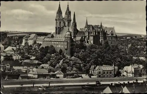 Ak Meißen an der Elbe, Albrechtsbrg, Dom