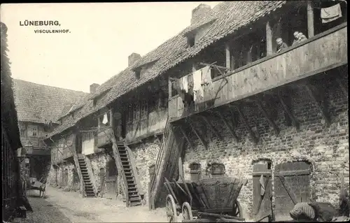 Ak Lüneburg in Niedersachsen, Visculenhof