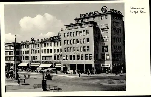 Ak Hannover in Niedersachsen, Europahaus