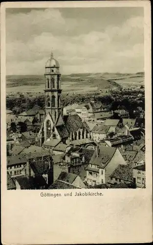 Ak Göttingen in Niedersachsen, Jakobikirche