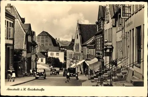 Ak Neustadt in Holstein, Brückstraße