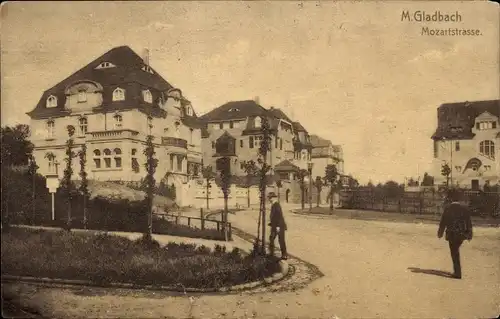 Ak Mönchengladbach am Niederrhein, Mozartstraße