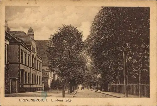 Ak Grevenbroich in Westfalen, Lindenstraße