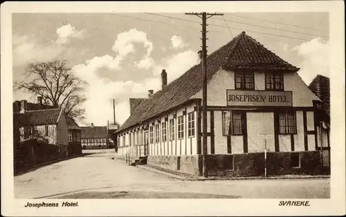 Ak Svaneke Bornholm Dänemark, Josephsens Hotel