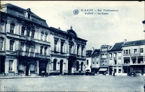 Ak Aalst Alost Ostflandern, Post