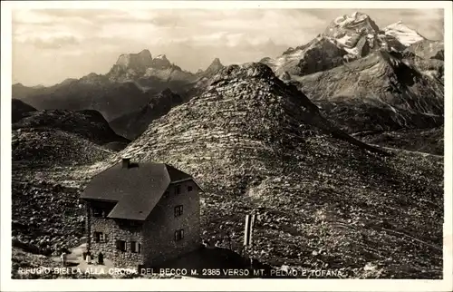 Ak Belluno Veneto, Seekofelhütte