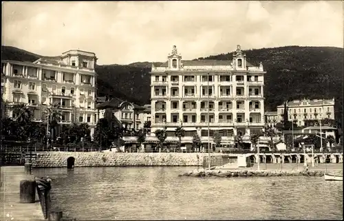 Ak Abbazia Alessandria Piemonte, Albergo Palazzo e Bellavista