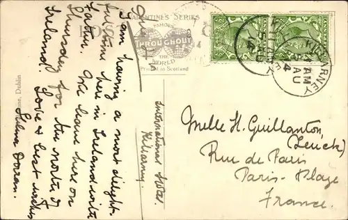 Ak Killarney Irland, Ross Castle