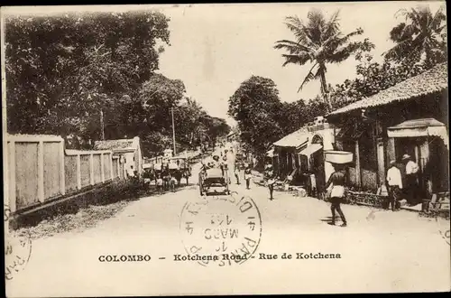 Ak Colombo Ceylon Sri Lanka, Kotchena Road