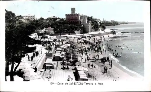 Ak Estoril Cascaes Cascais Portugal, Tamariz e Praia, Strand