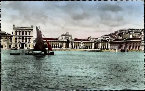 Ak Lisboa Lissabon Portugal, Praca do Comercio