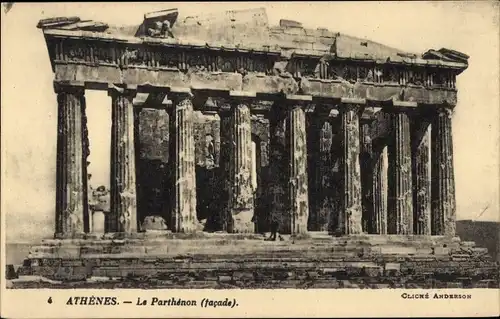 Ak Athen Griechenland, Parthenon