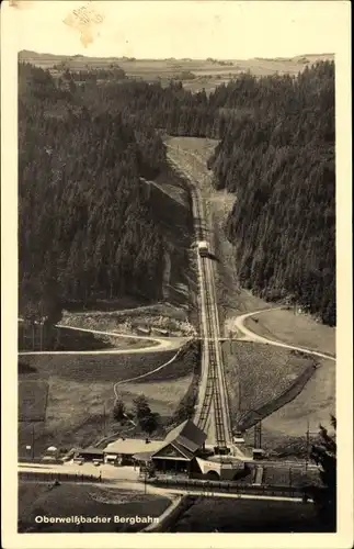 Ak Oberweißbach im Weißbachtal Thüringen, Oberweißbacher Bergbahn