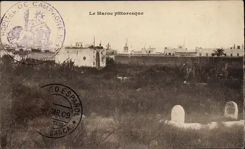 Ak Casablanca, Marokko, malerisches Marokko