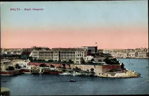 Ak Malta, Bighi Hospital, Krankenhaus, Langzunge