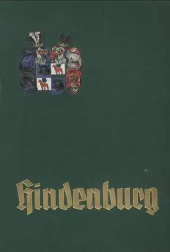 Hindenburg Sammelbilderalbum Dressler Zigarettenfabrik, Dresden 1933