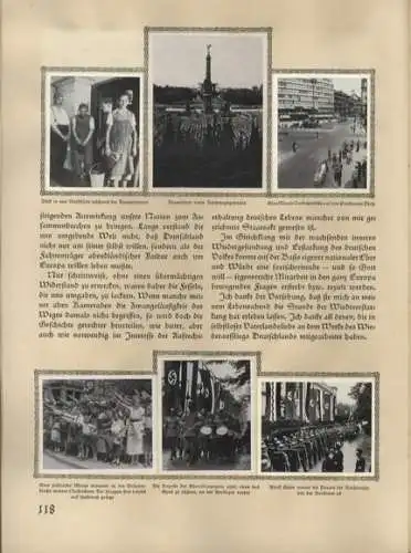 Hindenburg Sammelbilderalbum Dressler Zigarettenfabrik, Dresden 1933
