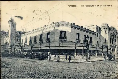 Ak Tunis Tunesien, Le Théâtre et le Casino