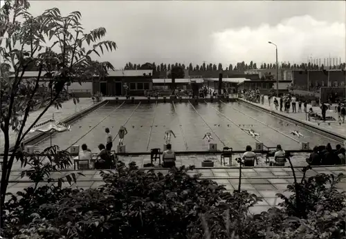 Ak Brandenburg an der Havel, Volksbad Marienberg