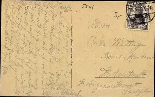 Ak Nordhausen am Harz, Gasthof Harz Rigi, Panorama