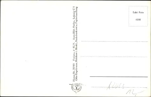 Ak Malchow in Mecklenburg, Fliegeraufnahme, Kirche