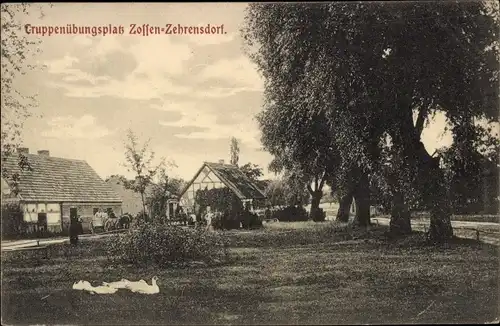 Ak Zehrensdorf Zossen, Truppenübungsplatz