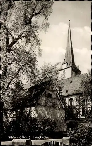 Ak Schleiz im Vogtland Thüringen, Bergkirche